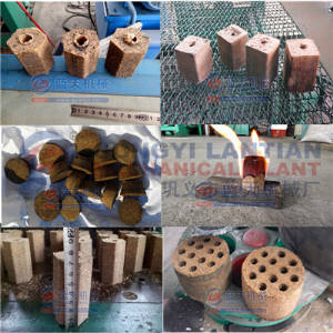 Wood sawdust briquettes machine