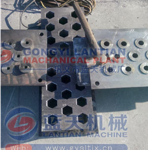 Coconut charcoal hexagon press machine