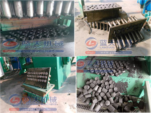 Coffee shell charcoal briquettes press machine