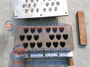 Hydraulic BBQ briquette making machine