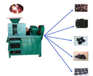 Charcoal powder ball briquettes making machine
