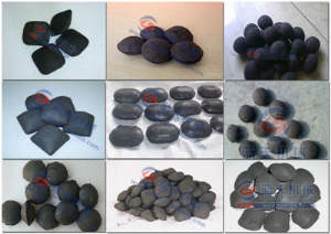 Charcoal briquettes dryer