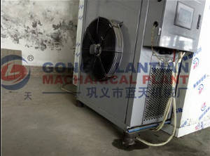 Charcoal briquettes dryer