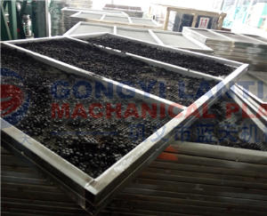 Charcoal briquettes dryer