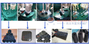 Charcoal powder briquettes machine 