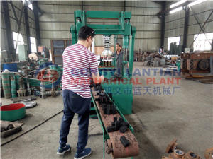 Charcoal powder briquettes machine